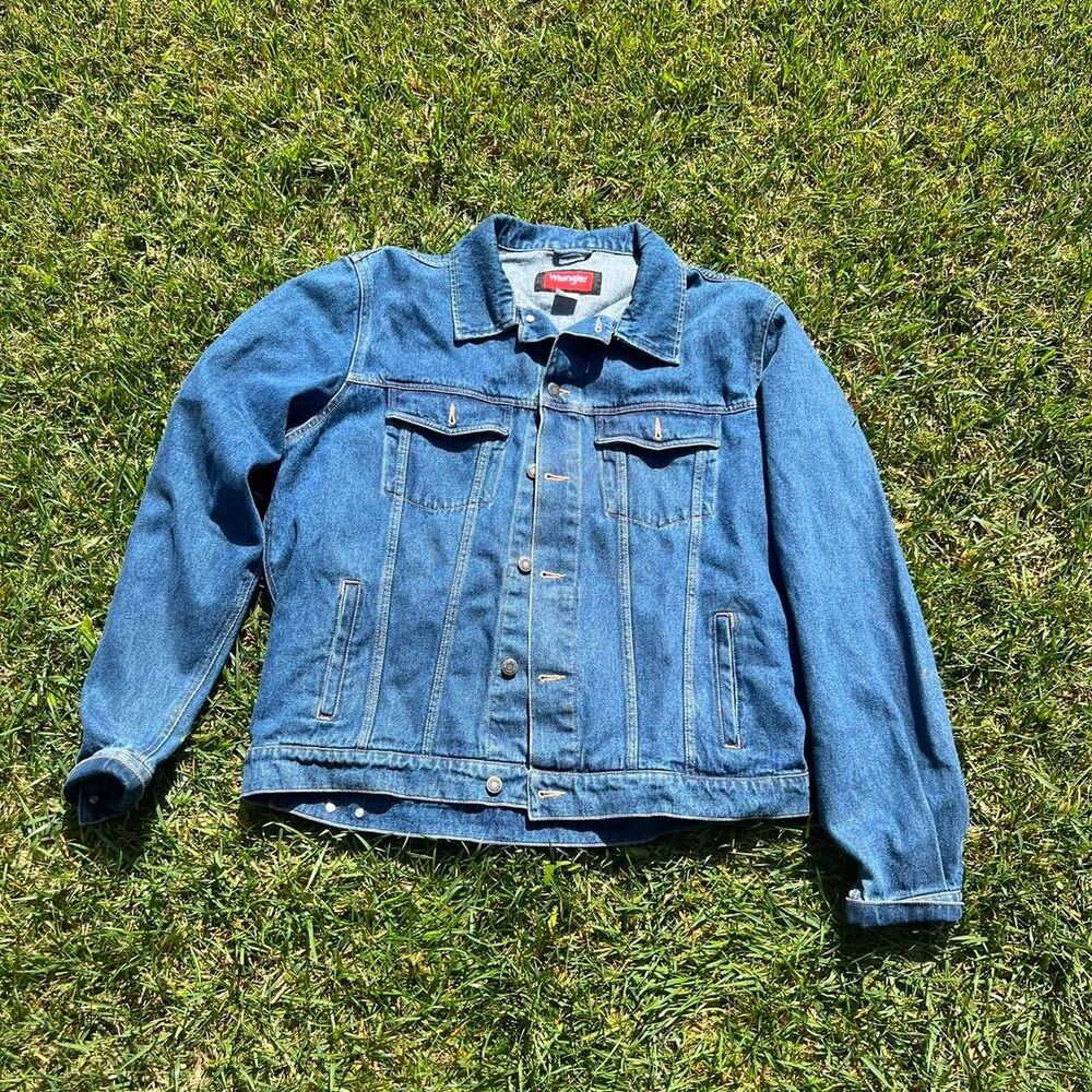 Wrangler Hero 1990s Trucker denim jacket men’s size Xlt